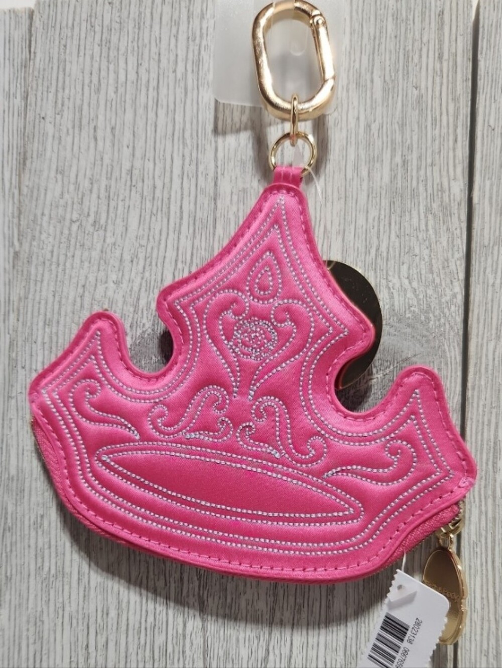 Bath & Body Works Princess Aurora Crown Pink Coin Purse
